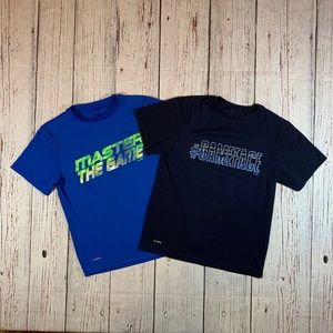 Champion active wear duodry logo tee shirts